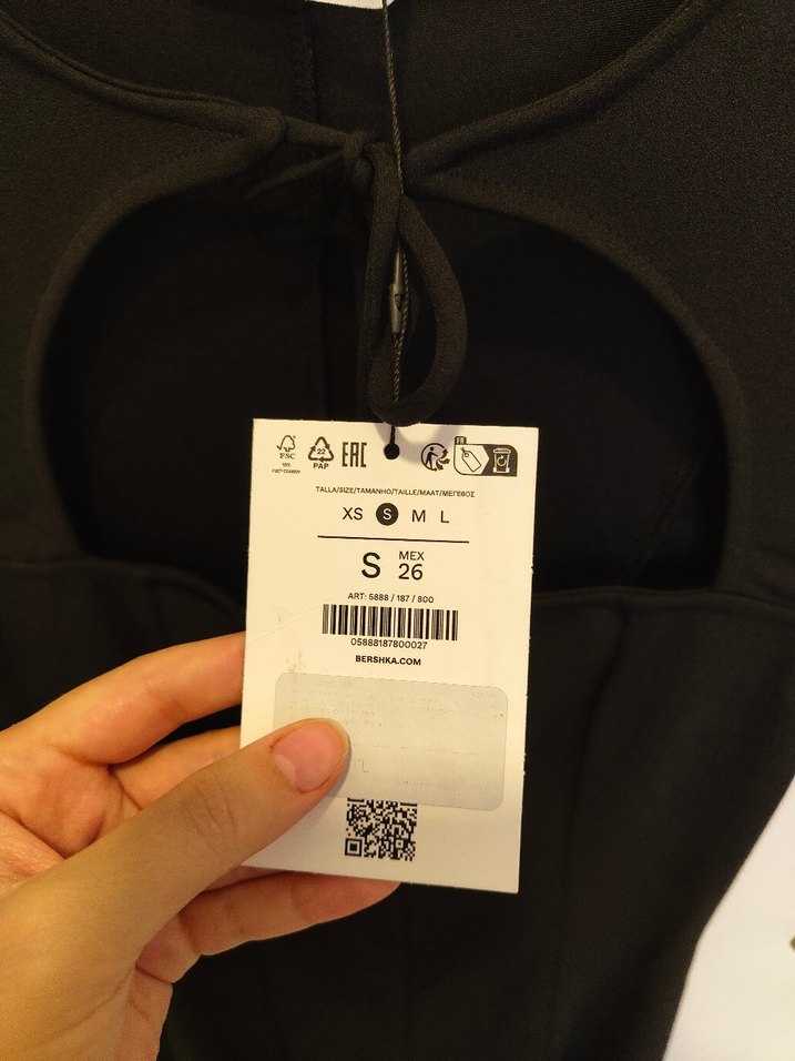 Siyah Mini Gotik Elbise - Görsel 5