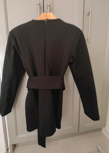 Siyah Mini zara elbise - Görsel 4