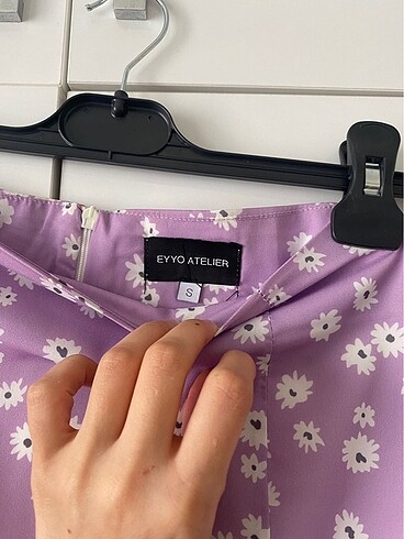 s Beden Eyyo Yırtmaç Detaylı Mini Etek