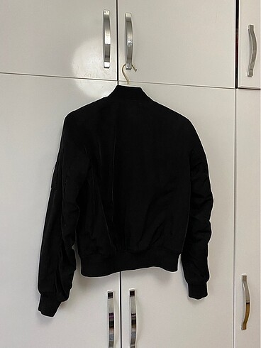 xs Beden Bershka Siyah Bomber Ceket