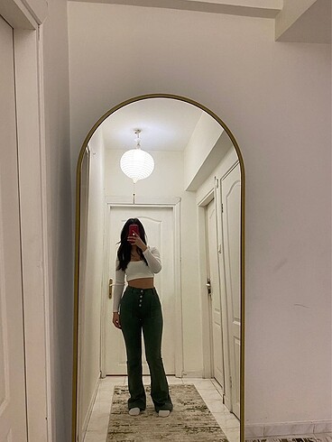 Zara Zara İspanyol Paça Pantolon