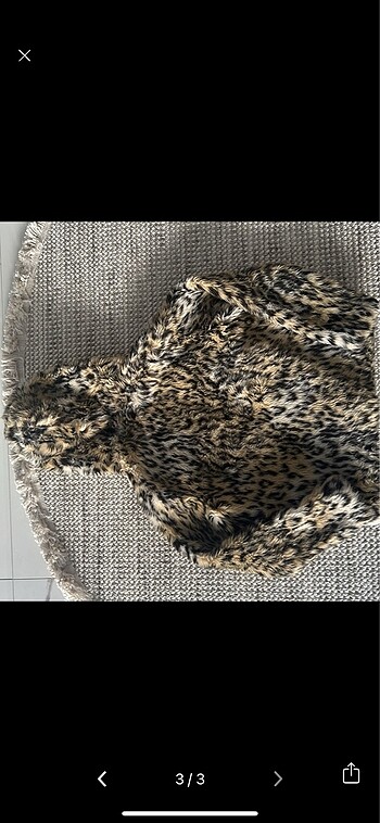 H&M H&M leopar suni kürk