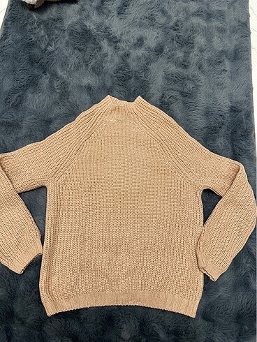 H&M marka simli pudra kazak