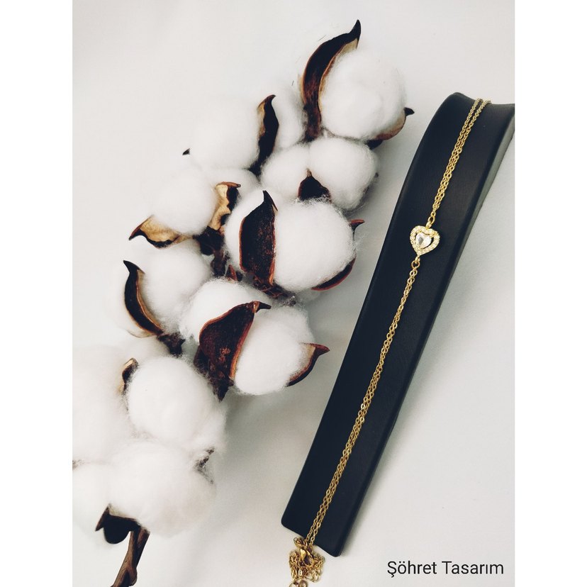 çelik kalp taşlı yeni şahmeran - Görsel 2