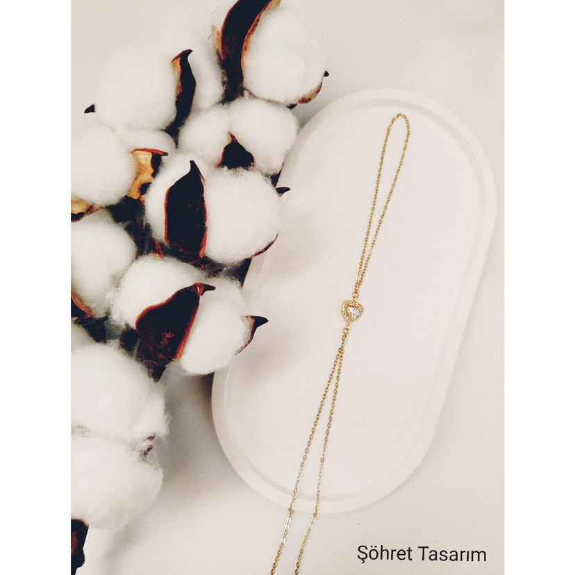 çelik kalp taşlı yeni şahmeran - Görsel 3