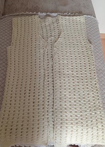 el örgüsü krem. gelin yelegi - Görsel 2