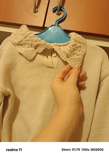 Bej bebek Örme Kazak - Görsel 3