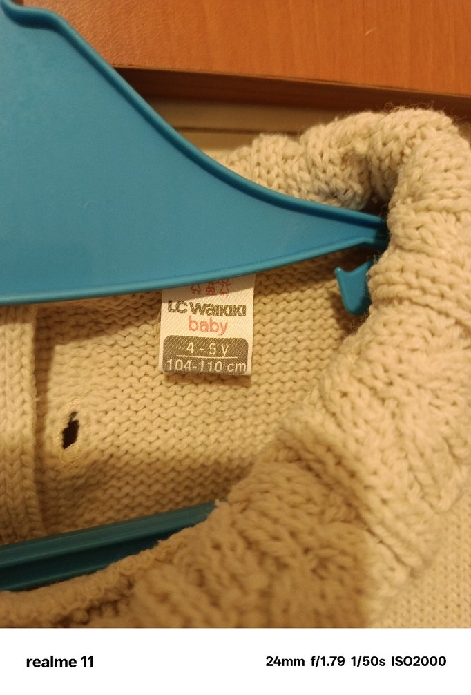 Bej bebek Örme Kazak - Görsel 2