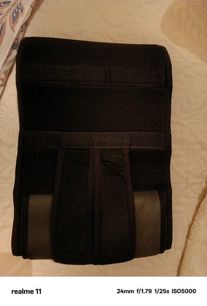 BYENS Siyah Hamile Lohusa Bel Korsesi - Görsel 2