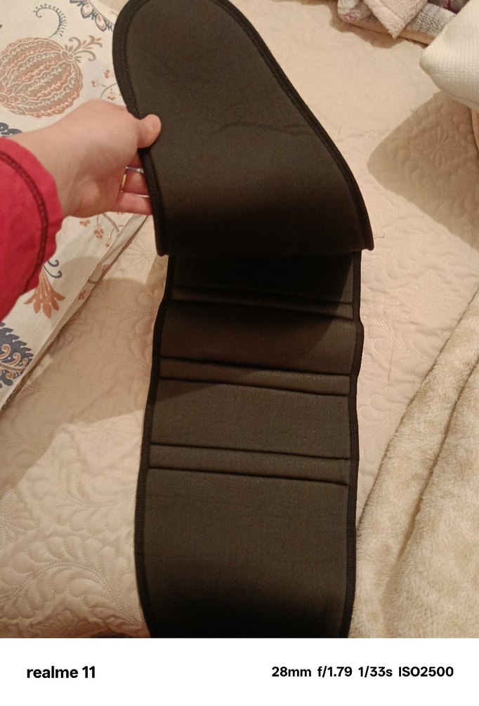 BYENS Siyah Hamile Lohusa Bel Korsesi - Görsel 3