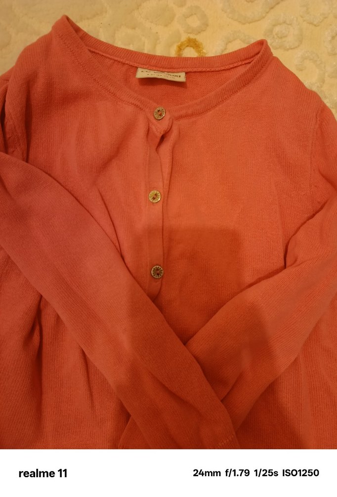 LC Waikiki Kız Çocuk Pembe Triko hırka - Görsel 3