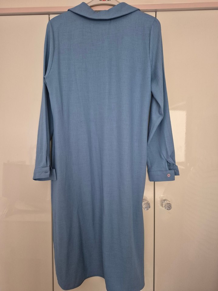 güpür detaylı gömlek - Görsel 2