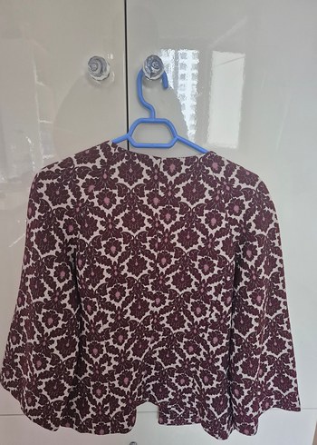 Bordo Desenli Takım - Görsel 2