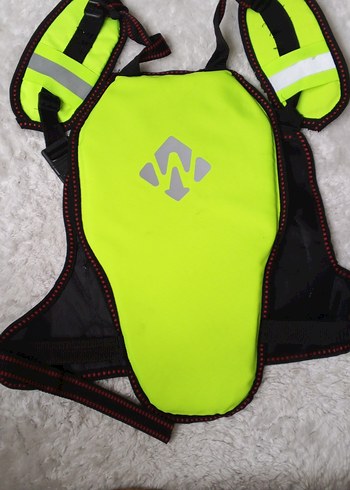 Renkli Sarı Fermuarlı Biker motor kurye Kıyafeti - Görsel 2