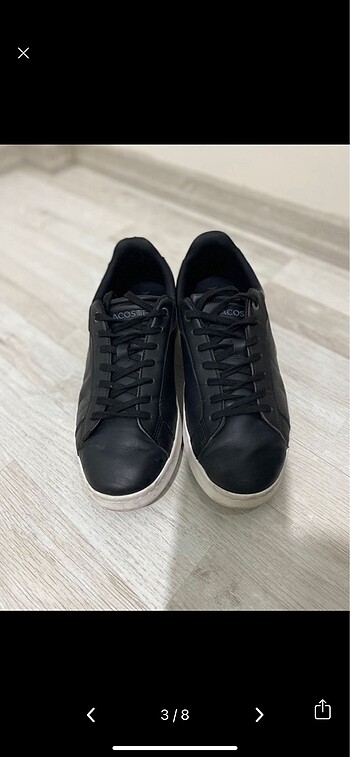 42 Beden Lacoste erkek ayakkabı