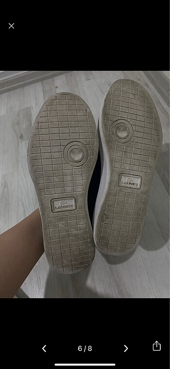 42 Beden siyah Renk Lacoste erkek ayakkabı