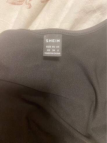 xs Beden Shein Midi Halter Yaka Elbise