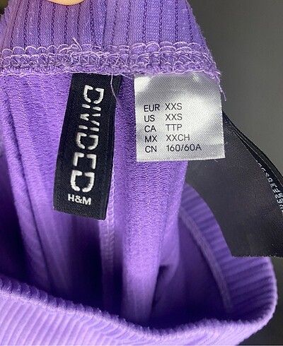 xs Beden H&M İspanyol paça tayt