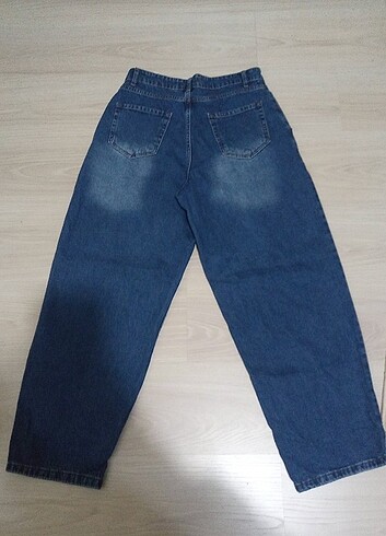 Diğer Mavi Kot Baggy Pantalon 
