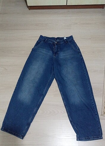 Mavi Kot Baggy Pantalon 