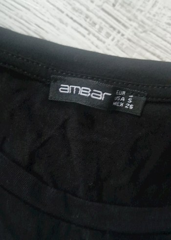 Siyah Bisiklet Yakalı Uzun Kadın Kısa Kollu Elbise - Görsel 4