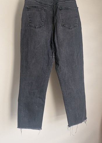 Gri Midi Kadın Denim Jean - Görsel 2