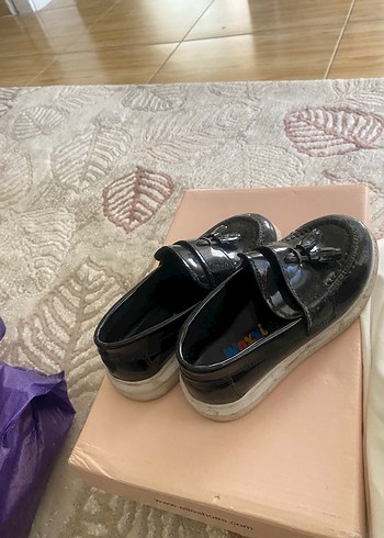 Siyah Kemerli Erkek Çocuk Özel Ayakkabı - Görsel 3