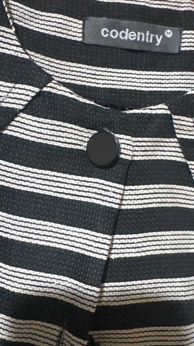 Zebra Desenli Gri Uzun Kollu Midi Kadın Ceket - Görsel 3