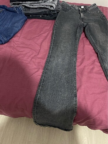 H&M hm ispanyol paça kot pantolon