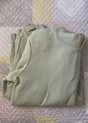 Kadın Haki Renkli Rahat Kesim Sweatshirt
