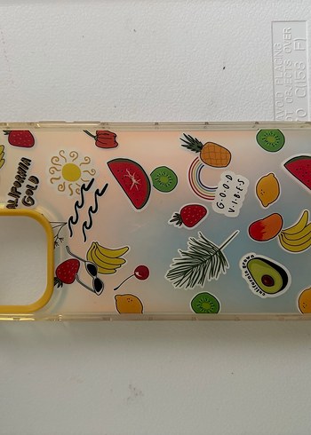 14 Pro Max Renkli Parlak Desenli Telefon Kılıfı