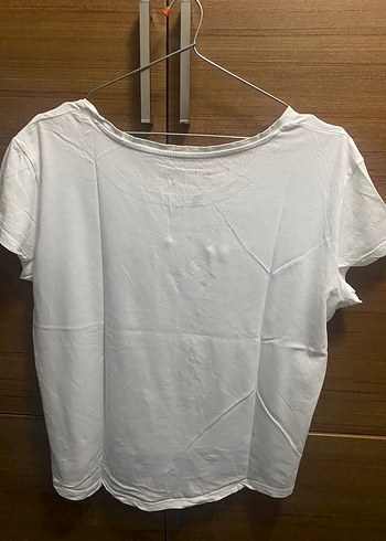 Baskılı Tişört, Kısa Kollu, Beyaz - Görsel 2