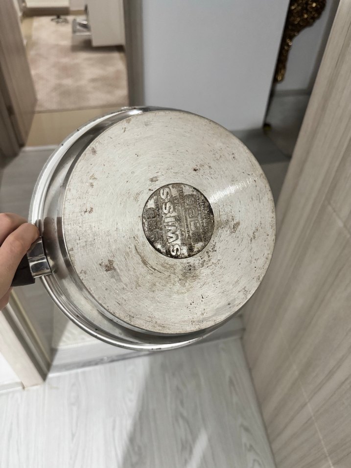 Gri Kulplu Bej tava - Görsel 3