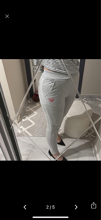 Tommy Hilfiger Tommy gri eşofman altı