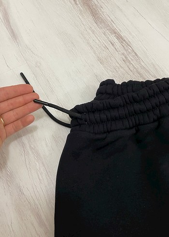 Siyah Fermuarlı Erkek Eşofman Altı - Görsel 3