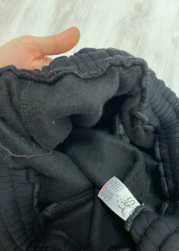 Siyah Fermuarlı Erkek Eşofman Altı - Görsel 7