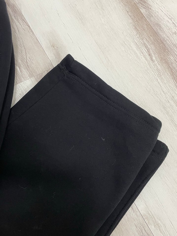 Siyah Fermuarlı Erkek Eşofman Altı - Görsel 4