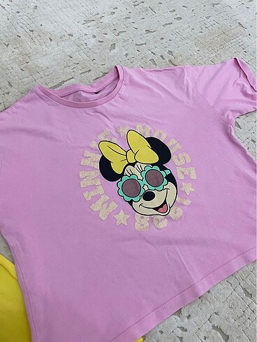 9 Yaş Beden 2Adet Kız Çocuk Tshirt