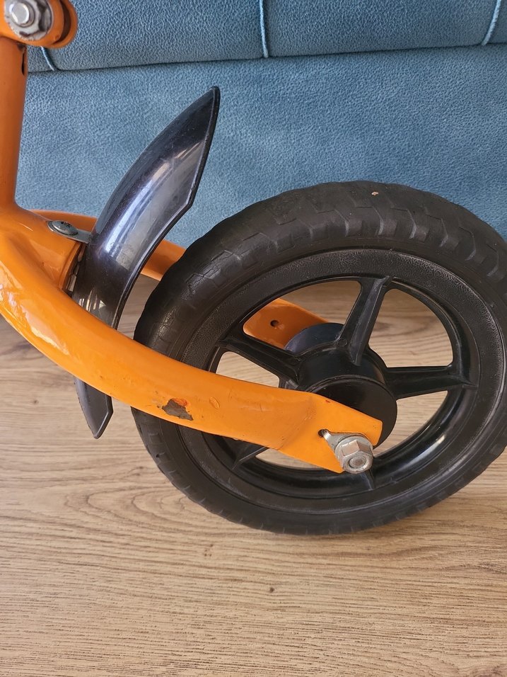 Turuncu Çocuk Denge Bisikleti - Görsel 4