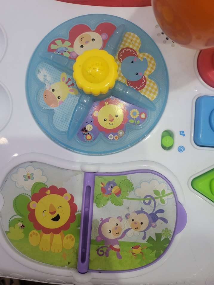 fisher price melodili zürafa aktivite masası - Görsel 2