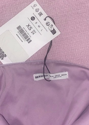 Bershka Mor Elbise - Görsel 2