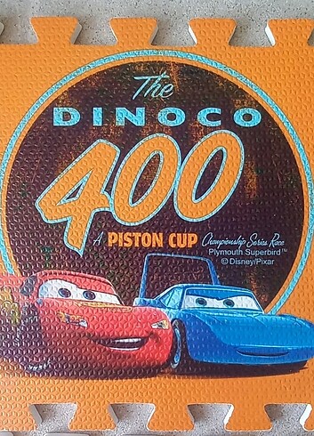 36 parça Disney Arabalar Şimşek McQueen puzzle yer matı - Görsel 7