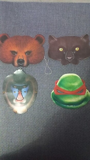 Parti ürünleri Loney Tunes maskeleri - Görsel 5