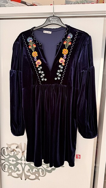 Kadife tunik