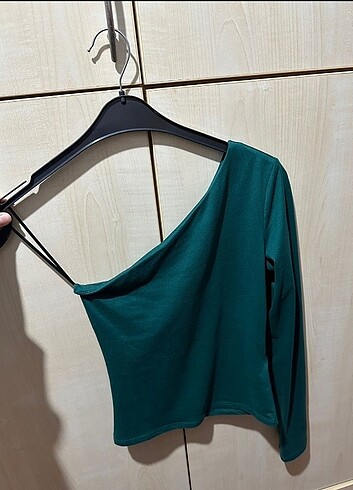 H&M H&M Zümrüt Yeşili Bluz