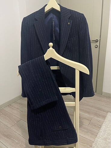Diğer 46 beden slim fit torba cep lacivert