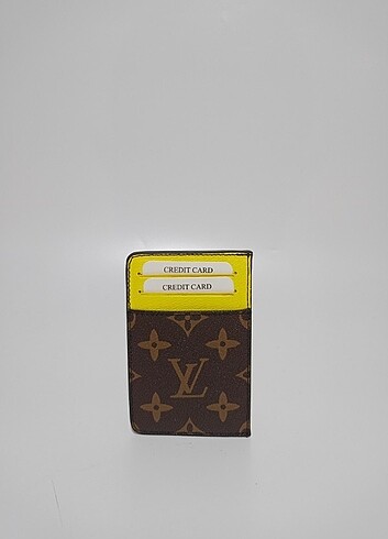 Beden kahverengi Renk Louis Vuitton Deri Kartlık