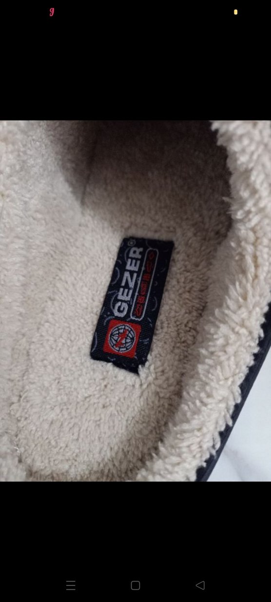 Gri Erkek Terlikler, Cırt Cırtlı, İnce Topuklu - Görsel 5