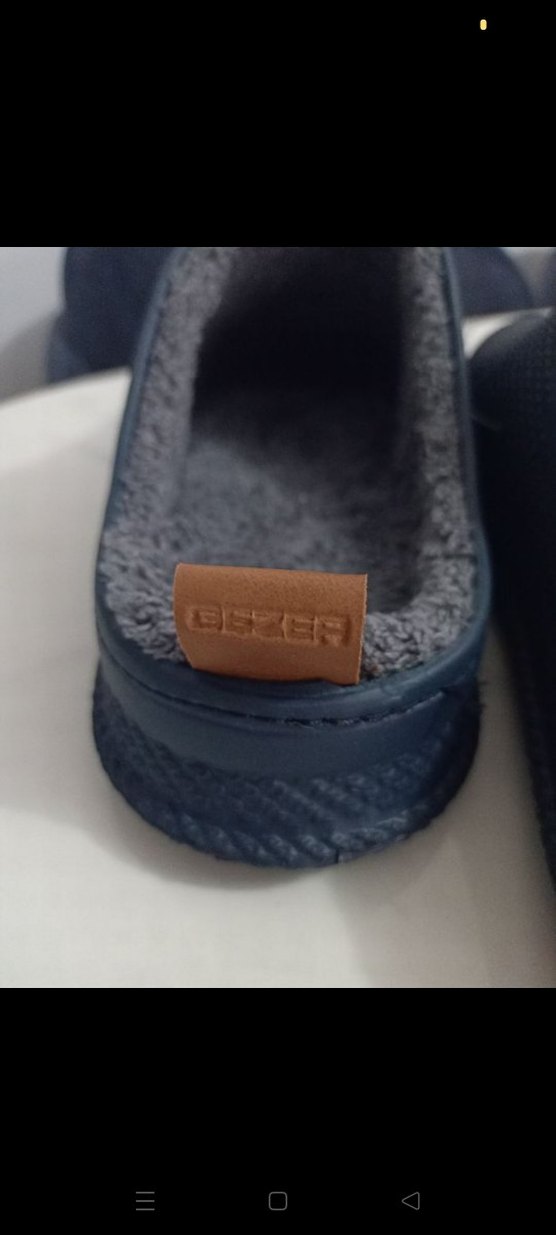 Gezer Marka Erkek Mavi Rahat Terlikler - Görsel 4