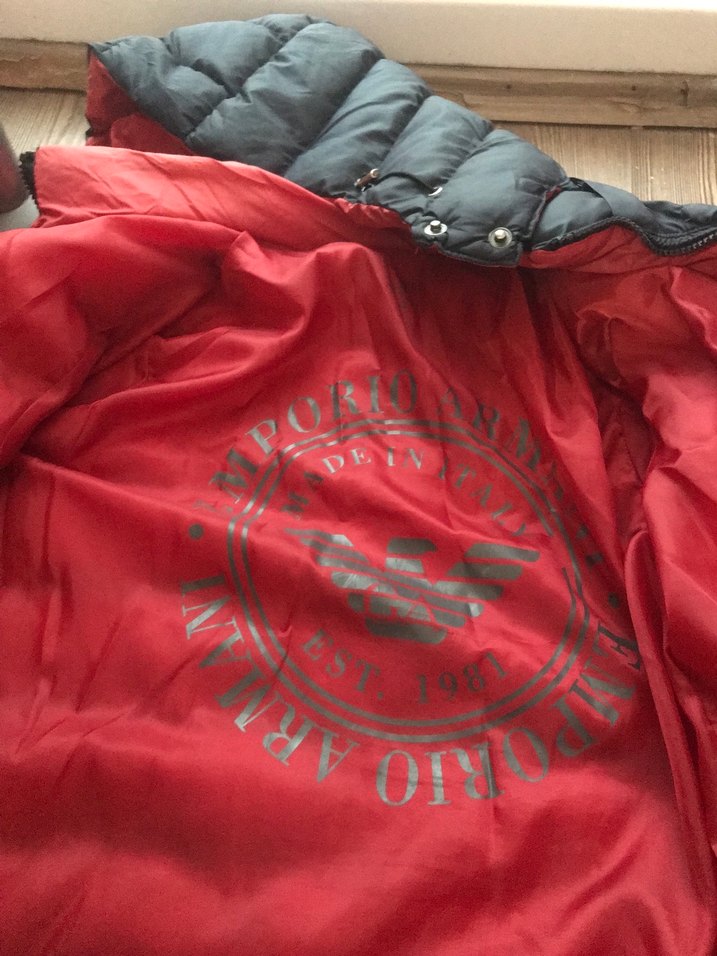 Emporio armani şişme mont - Görsel 4